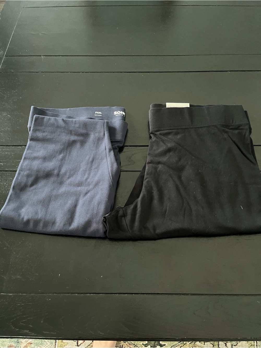Two pairs of women’s leggings from Kohl's